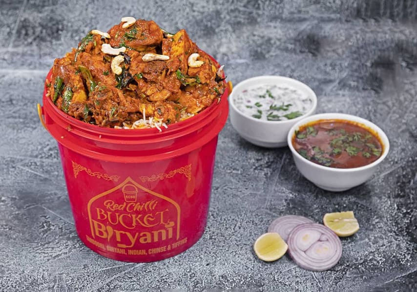 Red Chilli Bucket Biryani