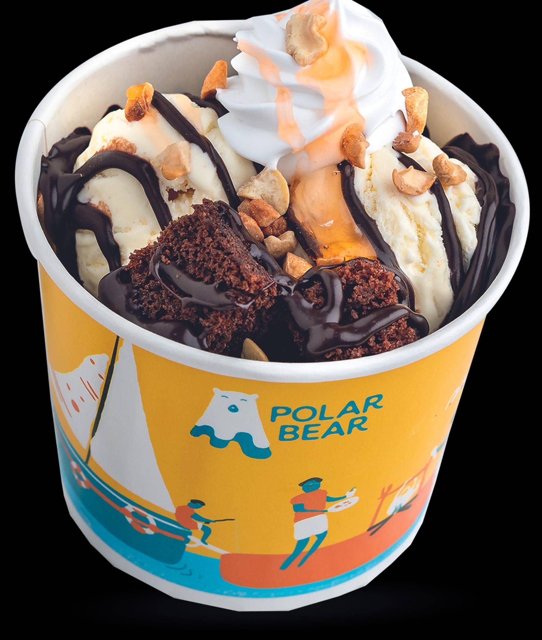 Polar Pak Ice Cream Sandwich Scoop