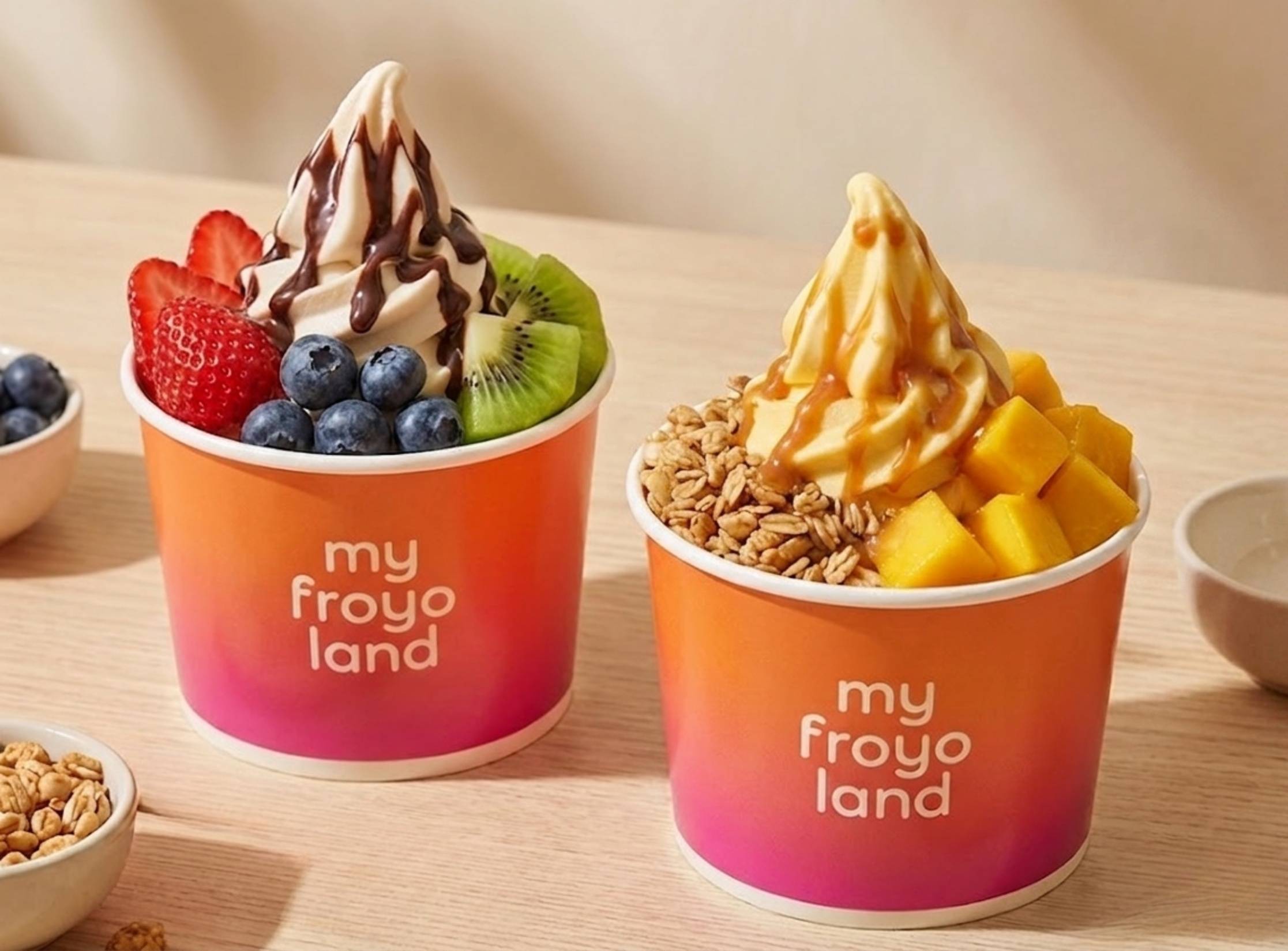 Order Food Online from Myfroyoland - Premium Frozen Yogurt in