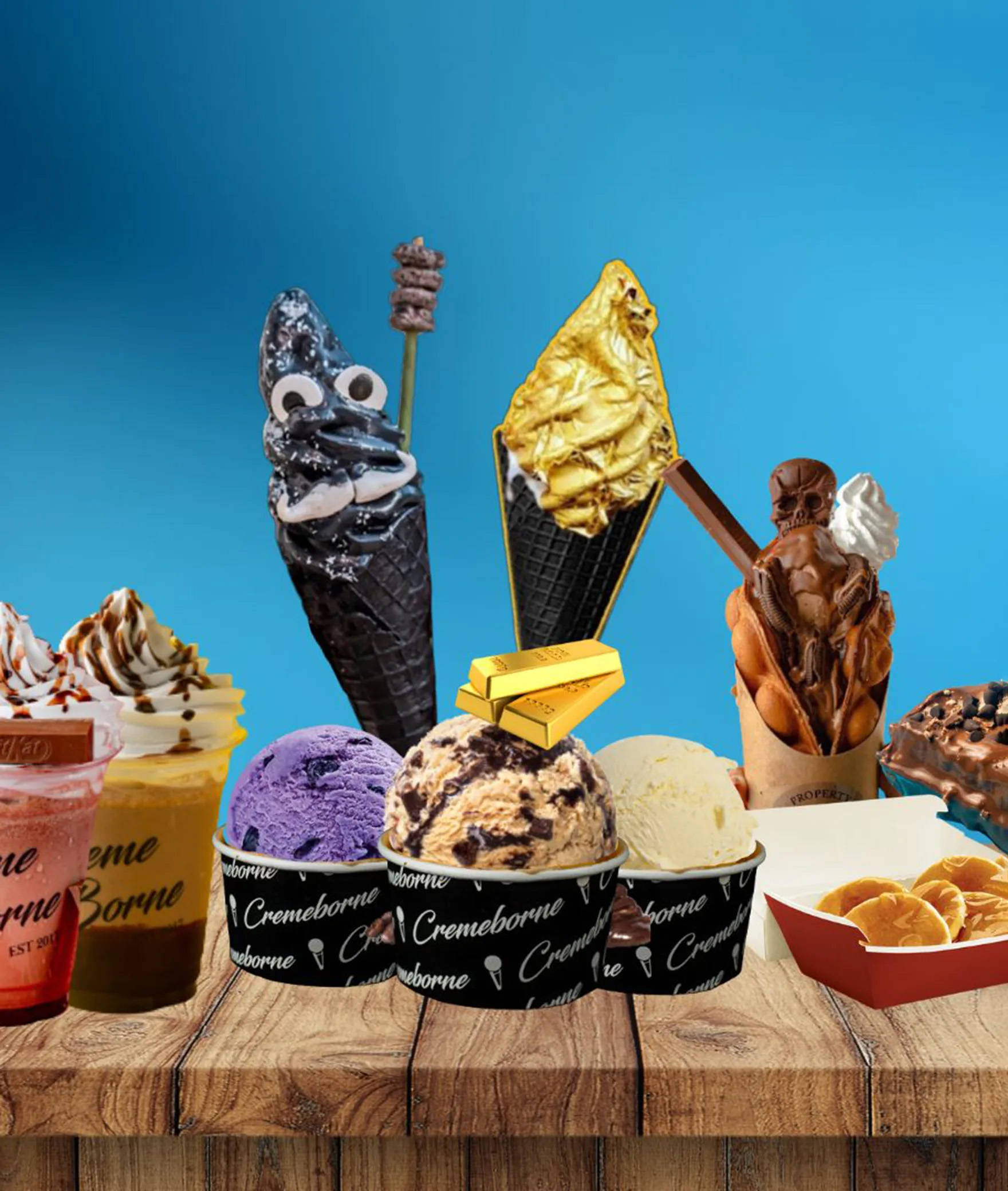 Cremeborne Ice Creams & Dessert Home delivery Order online