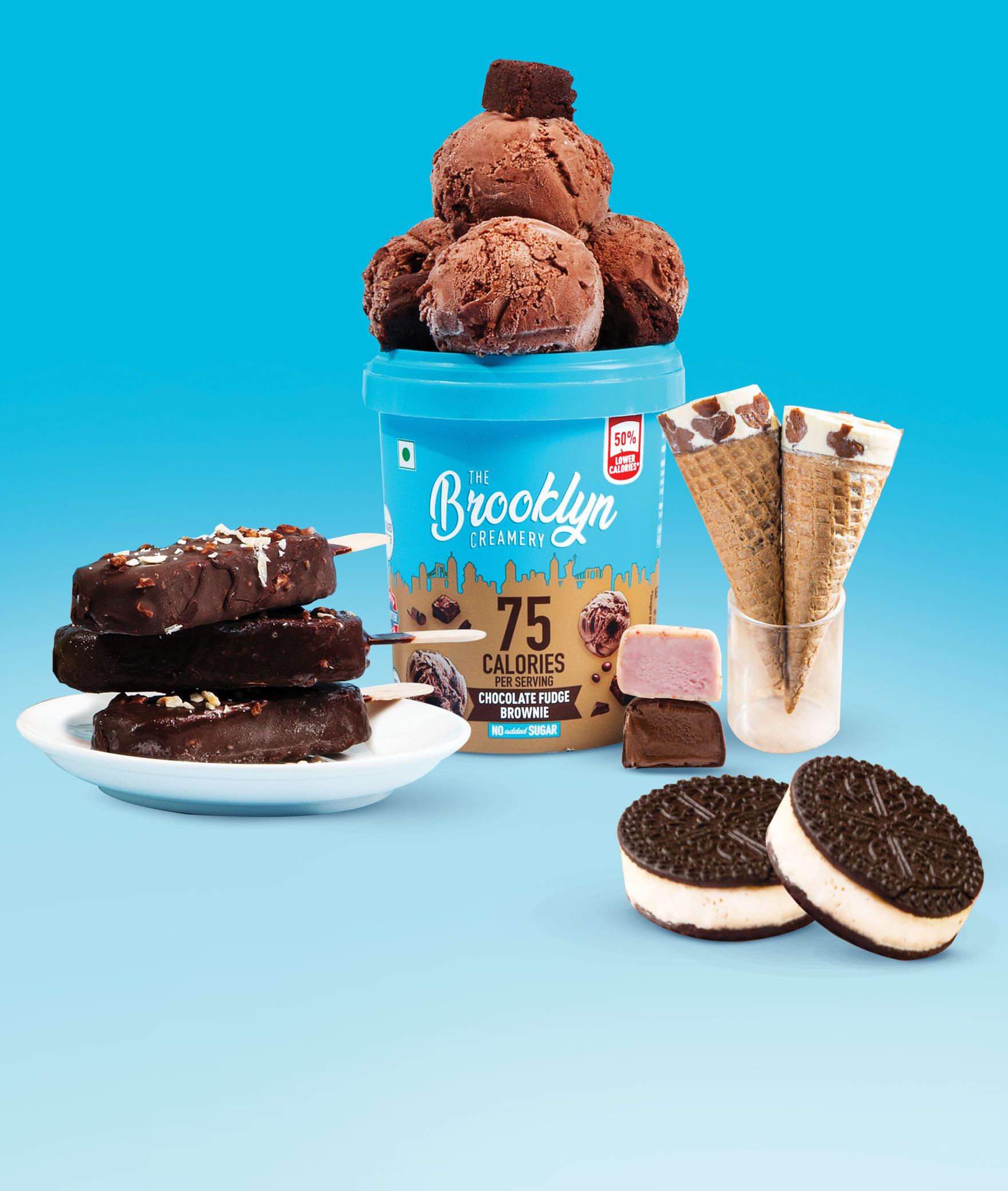 The Brooklyn Creamery Healthy Ice Cream Home delivery Order