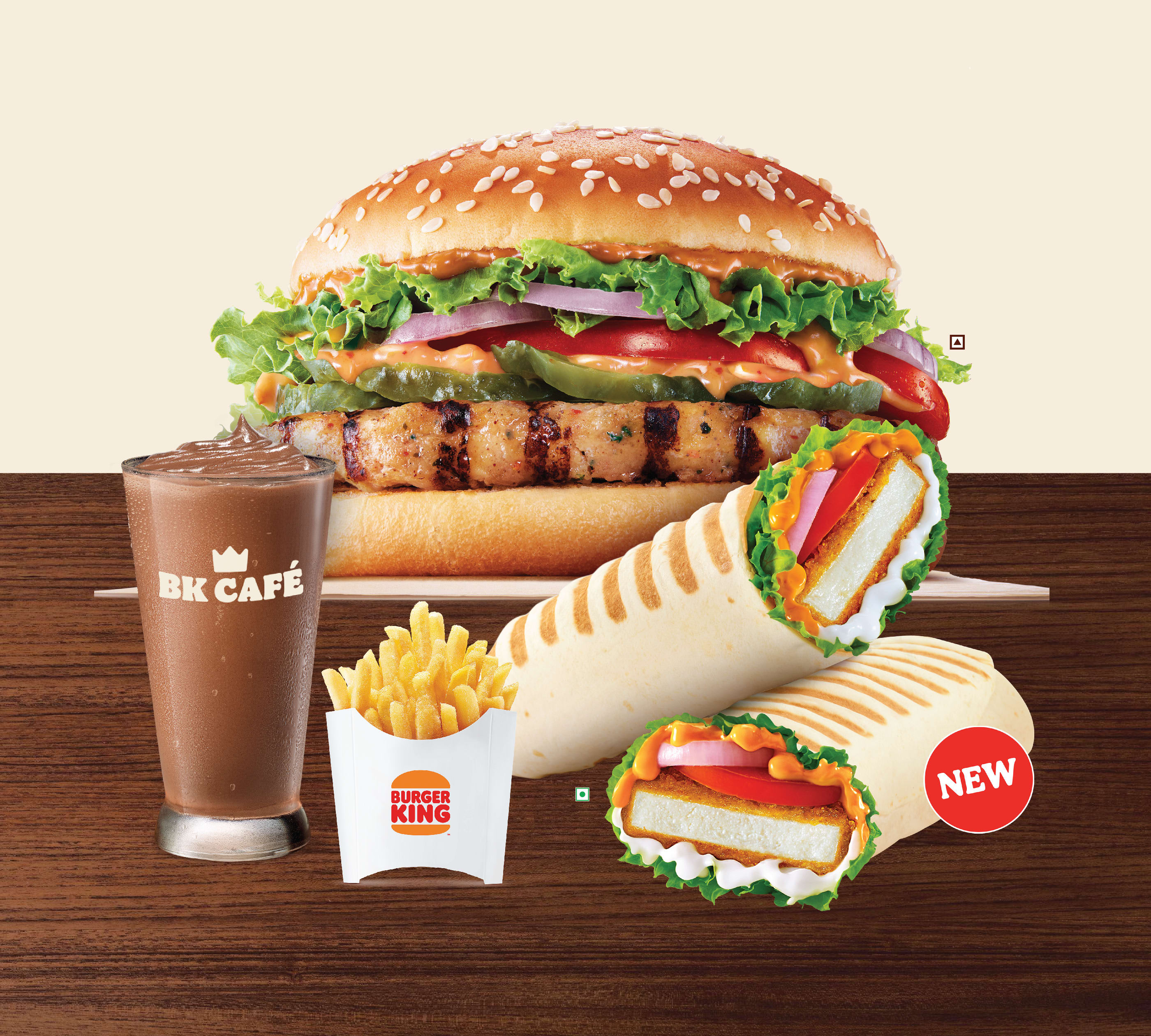 Burger King BK Café Iced Coffee Drinks