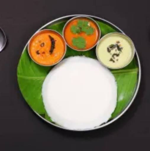 Ghee tatte idli morning [single]