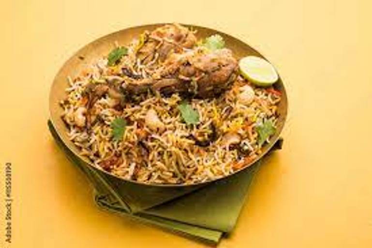 Chicken Leg Piece Biryani Serve-1