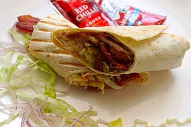 Pork Bacon Wrap