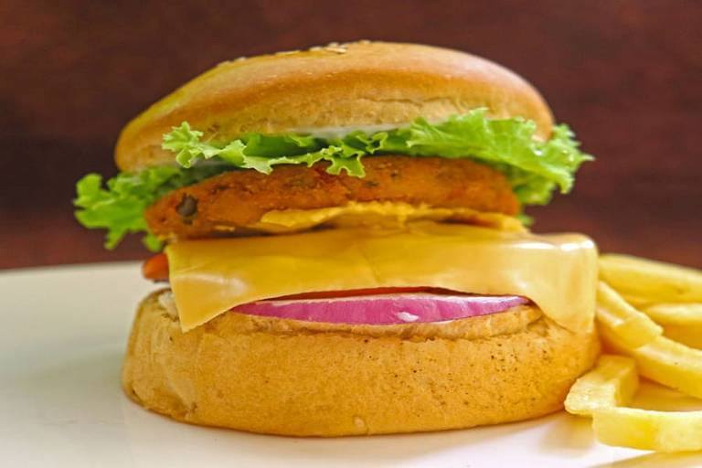Double Chicken Burger