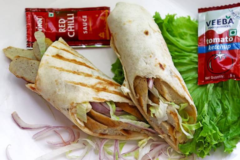 Chicken Sausage Wrap