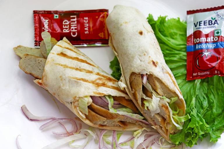 Chicken Sausage Wrap