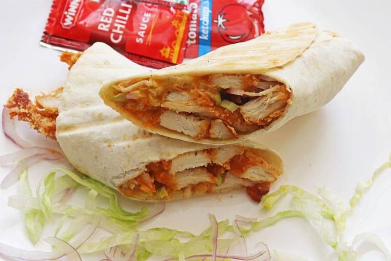 Crispy Chicken Wrap