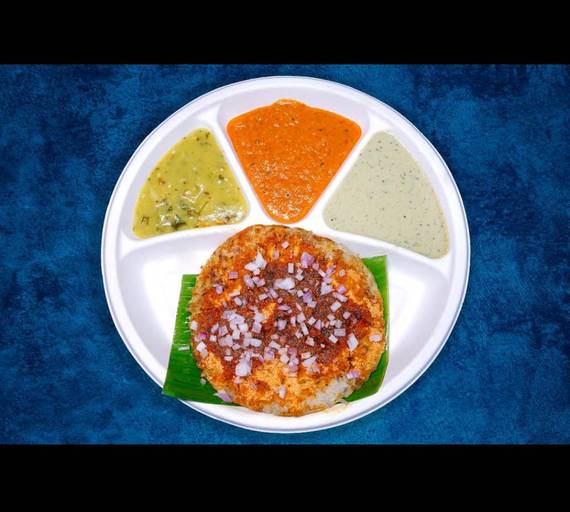 Ghee mulbagal pudi onion dosa