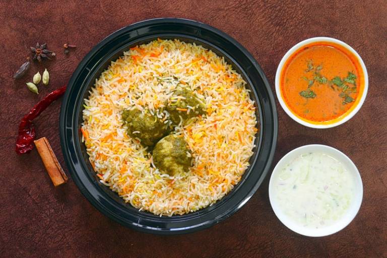 Egg Biryani Family Pack (3 Biryanis)