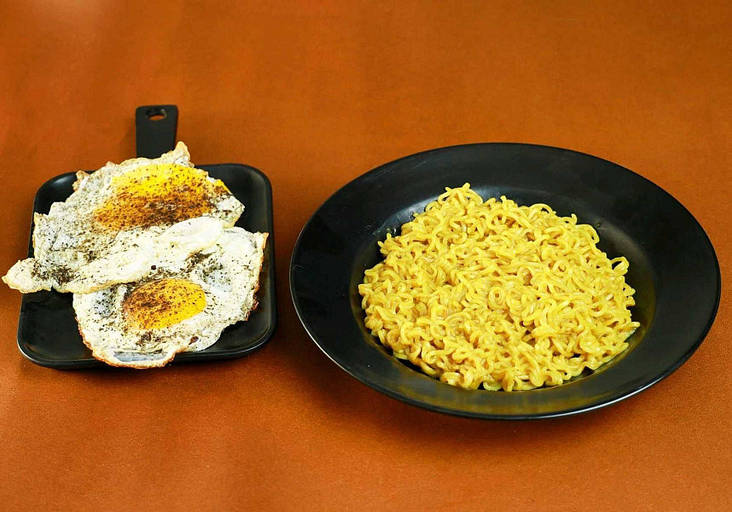 Fried Egg Maggie.