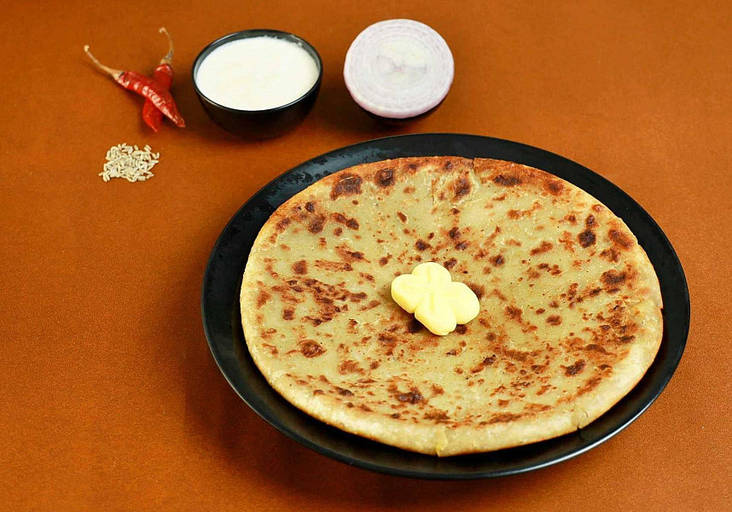 Gobi Tawa Paratha.