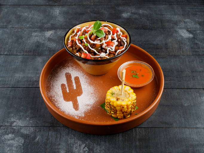Bowl Burrito Epazote Mushrooms