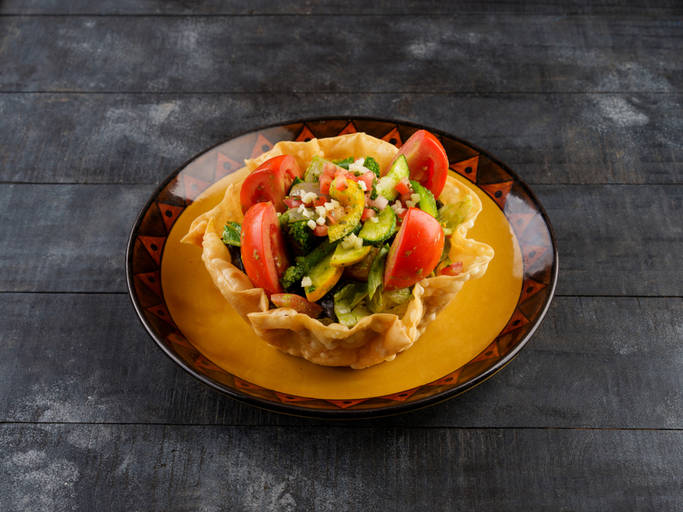 House Taco Salad Veg (Small)