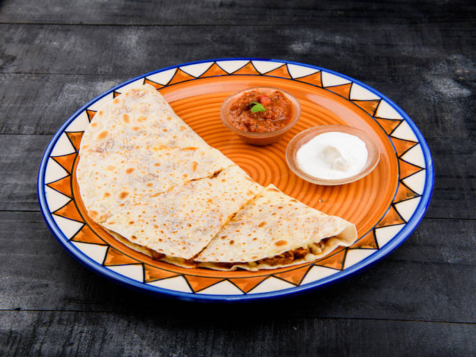 Quesadillas Epazote Mushroom