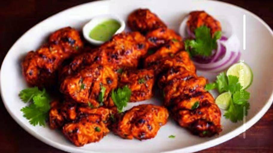 Boneless Chicken Sholey Kebab