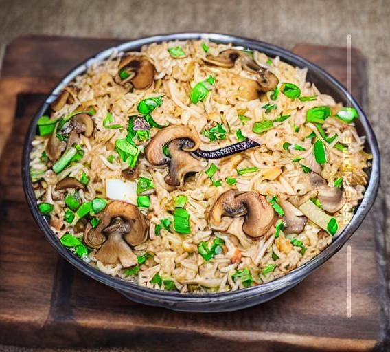 Mushroom Fried Rice