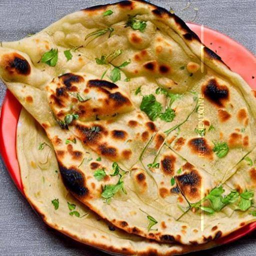 Stuffed Aloo Naan