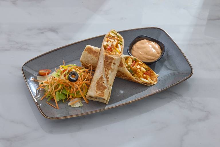 Peri Peri Paneer Wrap