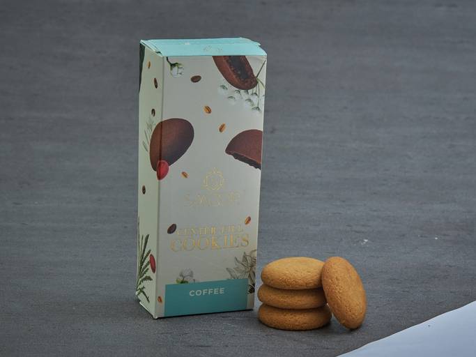 Center Fill Coffee Cookies - 75gm