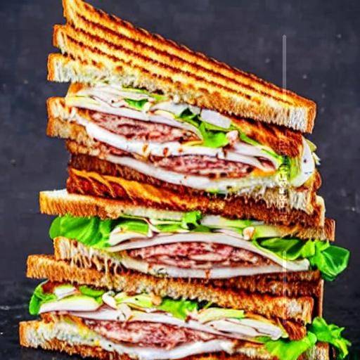 Chicken Salami Sandwich