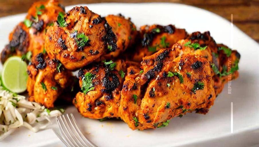 Boneless Chicken Afghani Kebab