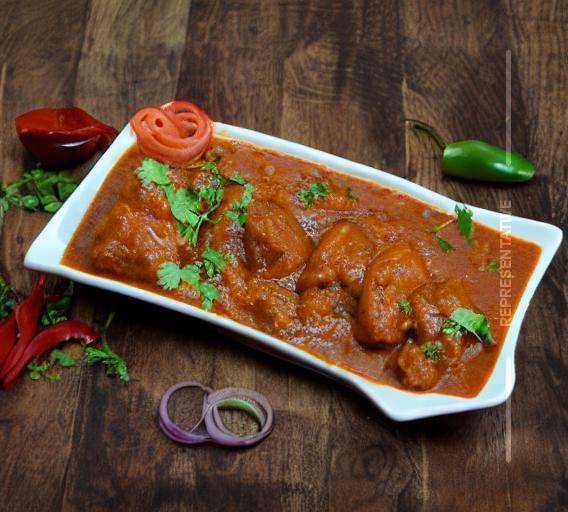 Chicken Hara Masala