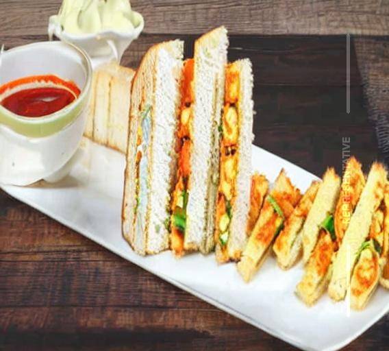Paneer tikka Sandwich
