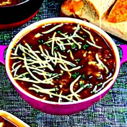 French Onion Veg Soup