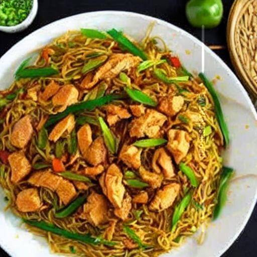 Chicken Singapore Noodles