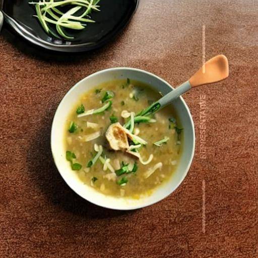 Chicken Spring Onion Soup