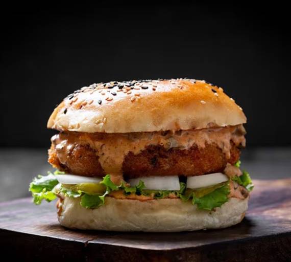 Grilled Paneer Burger