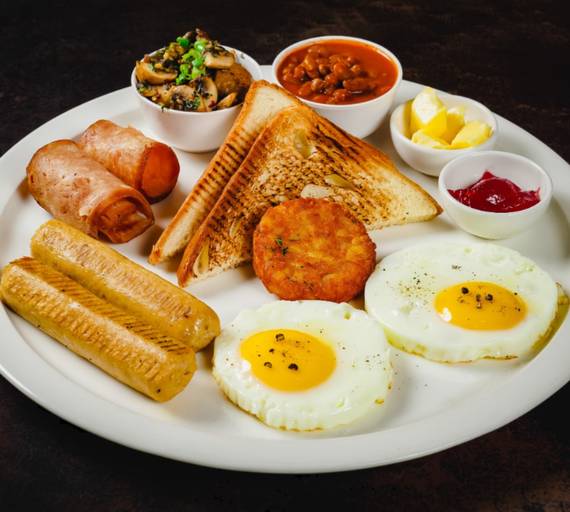 The Urban Solace Special English Breakfast Platter