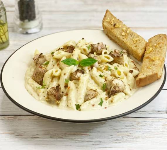 Non Veg Pasta Alfredo