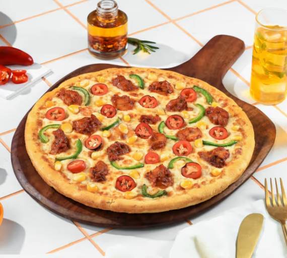 Peri Peri Chicken Pizza