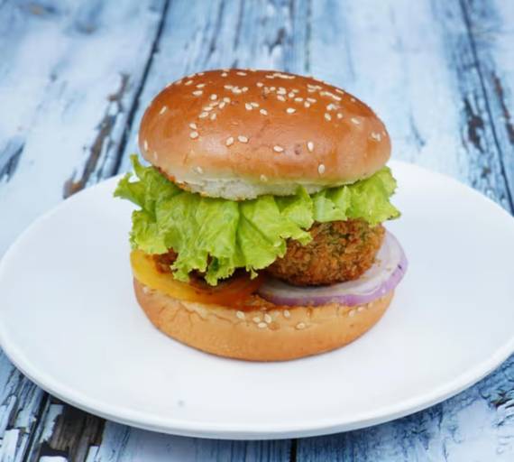 Spicy Veg Burger