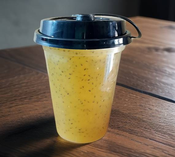 Butterscotch Sabja Seeds Drink [ 200 ml ]