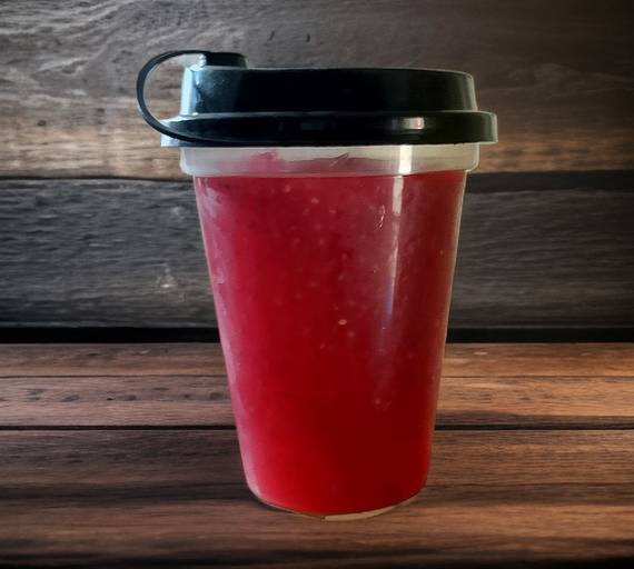 Strawberry Sabja Seeds Drink ( 200 Ml )
