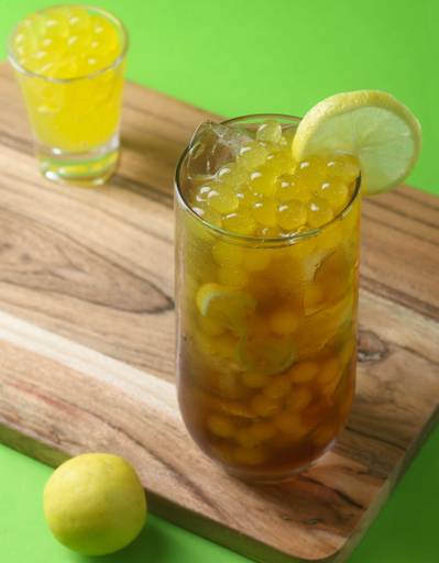 Lemon Boba Tea
