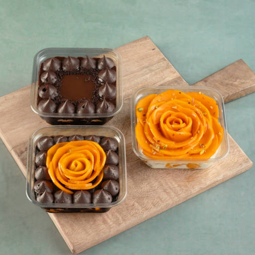 Set Of 3 Desserts - No Added Sugar
