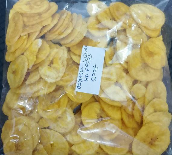 Banana Yellow Waffers ( 200 Gm )
