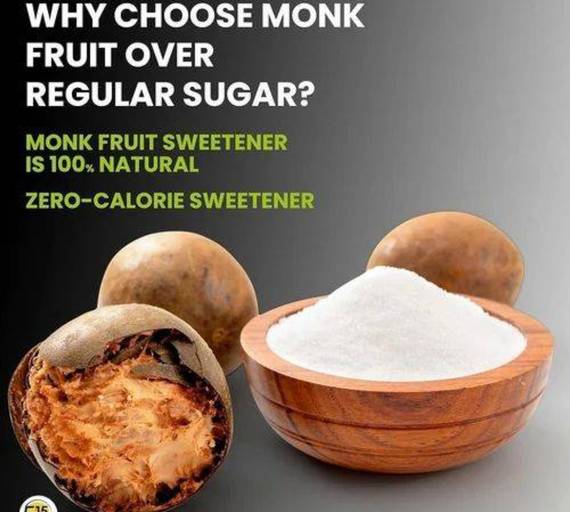 Monklite Premium – Monk Fruit Natural Sweetener (100G)