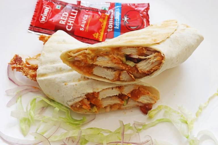 Crispy Chicken Wrap