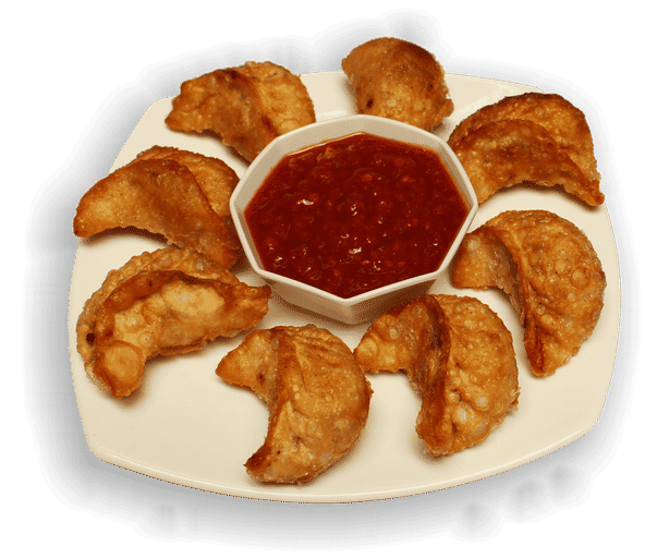Veg Momos Fried (6 Pcs)