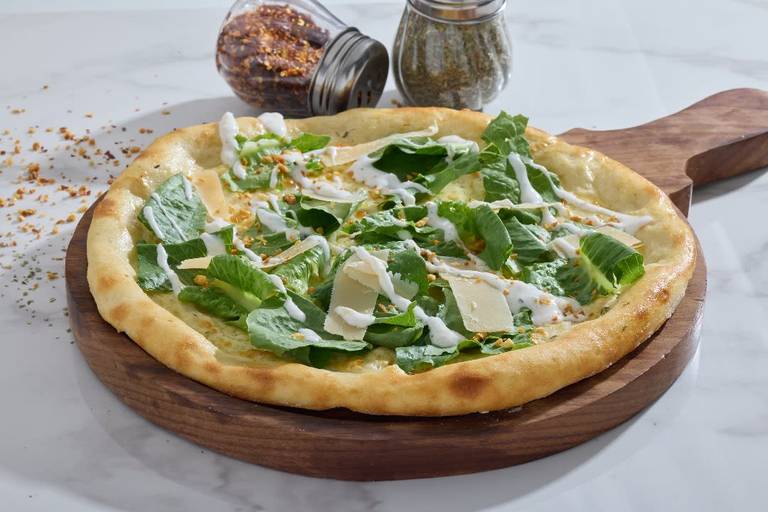 Caeser Salad Pizza