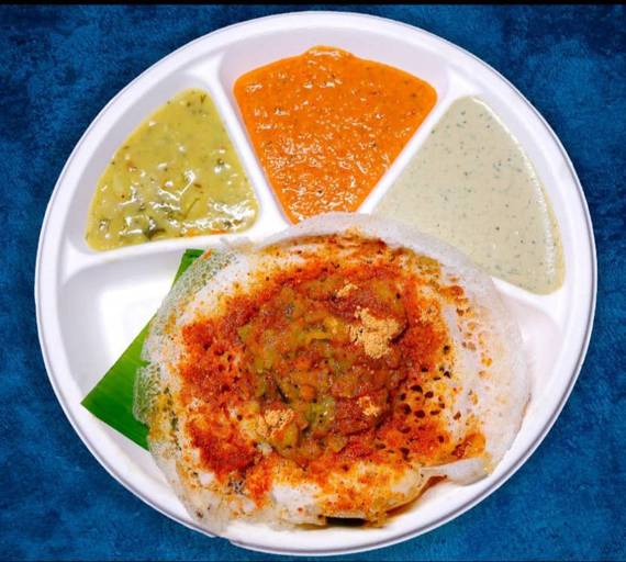 Ghee mulbagal pudi masala dosa