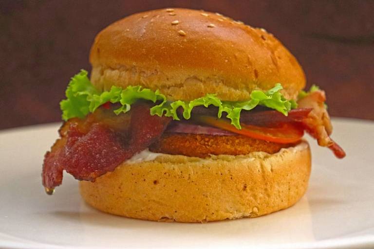 Pork Bacon Burger