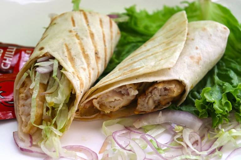 Fish Fillet Wrap