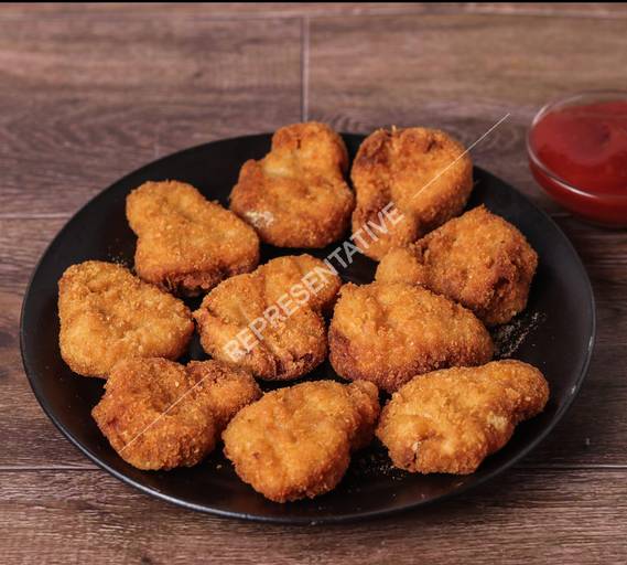 Chicken Nuggets Burger